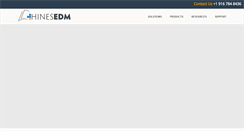 Desktop Screenshot of hinesedm.com